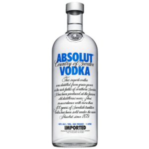 Absolut Blue 40% 1L